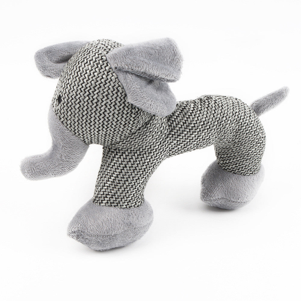 Plush Squeaky Animal Dog Toy