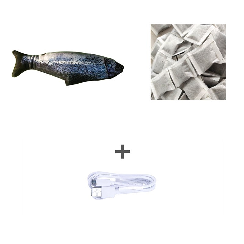 Wiggling Fish Cat Toy — No Catnip