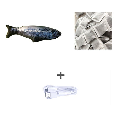 Wiggling Fish Cat Toy — No Catnip