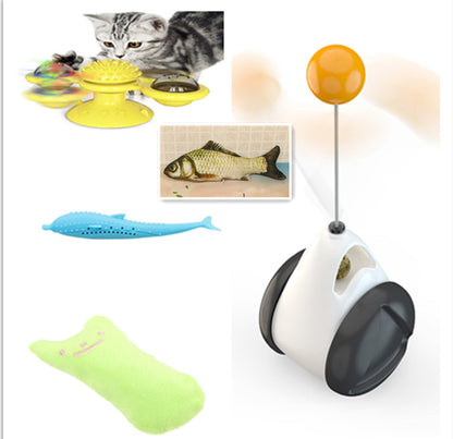 Wiggling Fish Cat Toy — No Catnip