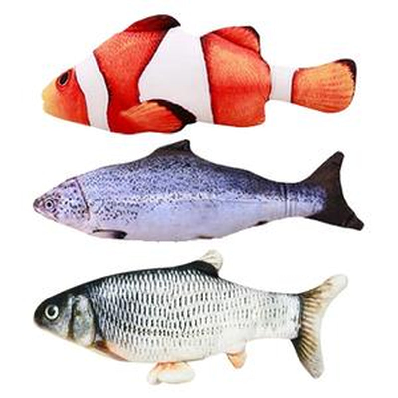 Wiggling Fish Cat Toy — No Catnip