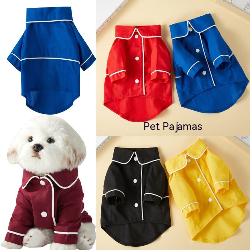 Soft Fabric Pet Pyjamas