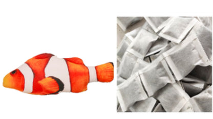 Wiggling Fish Cat Toy — No Catnip