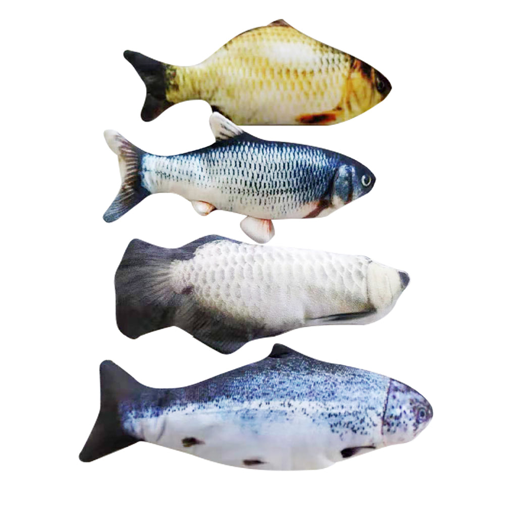 Wiggling Fish Cat Toy — No Catnip