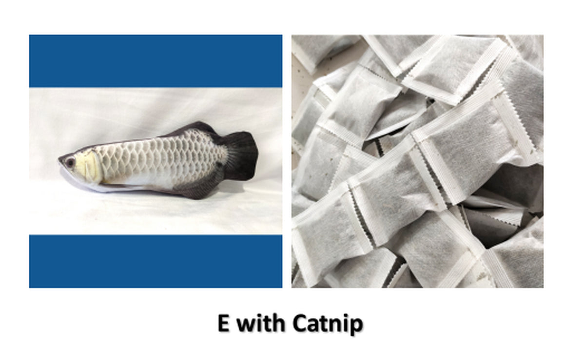 Wiggling Fish Cat Toy — No Catnip