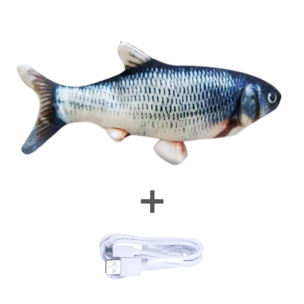 Wiggling Fish Cat Toy — No Catnip