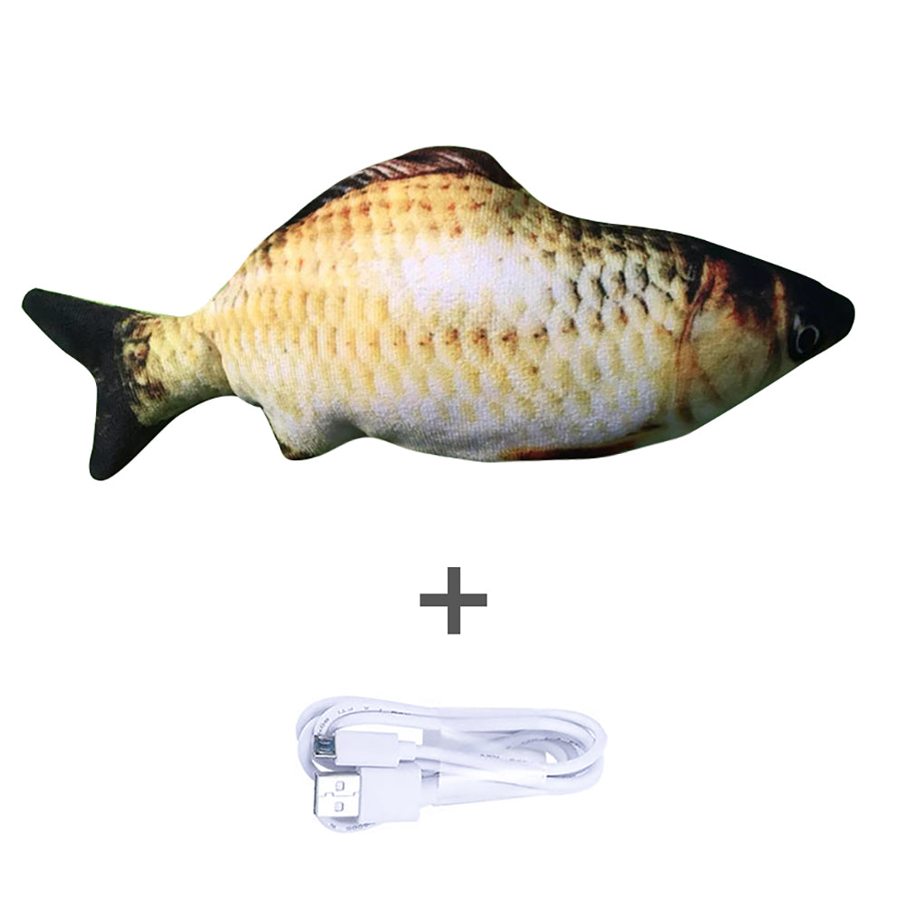 Wiggling Fish Cat Toy — No Catnip