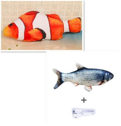 Wiggling Fish Cat Toy — No Catnip