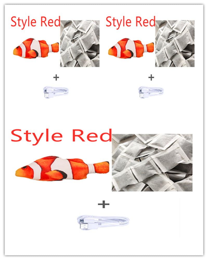 Wiggling Fish Cat Toy — No Catnip