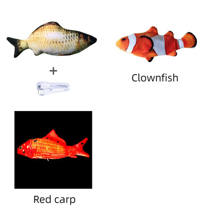 Wiggling Fish Cat Toy — No Catnip