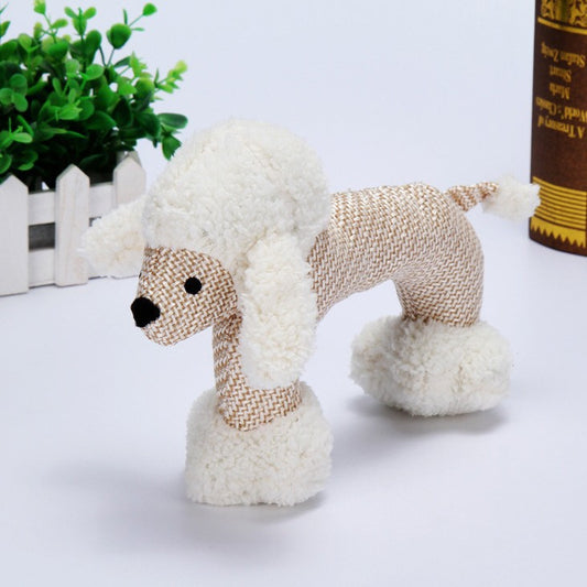 Plush Squeaky Animal Dog Toy