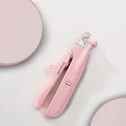 LED Pet Nail Clippers with Nail File