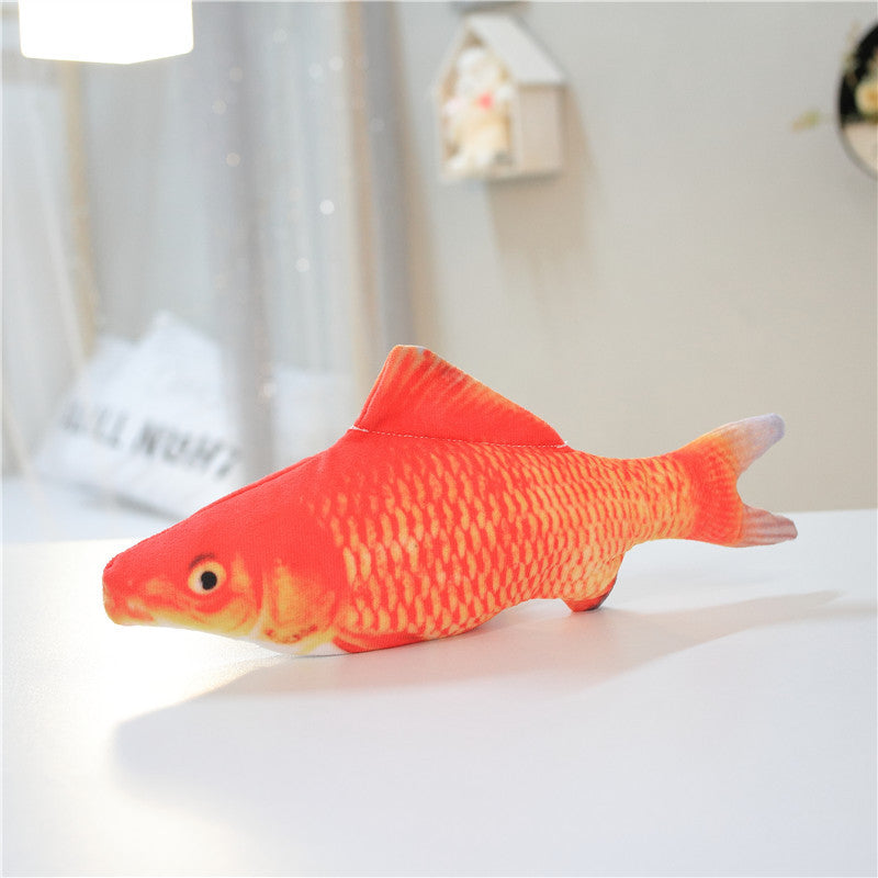 Wiggling Fish Cat Toy — No Catnip
