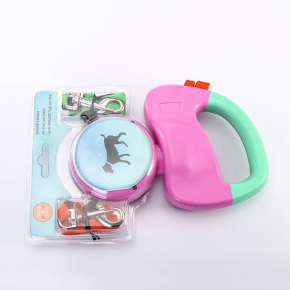 Dual Retractable Dog Walking Lead