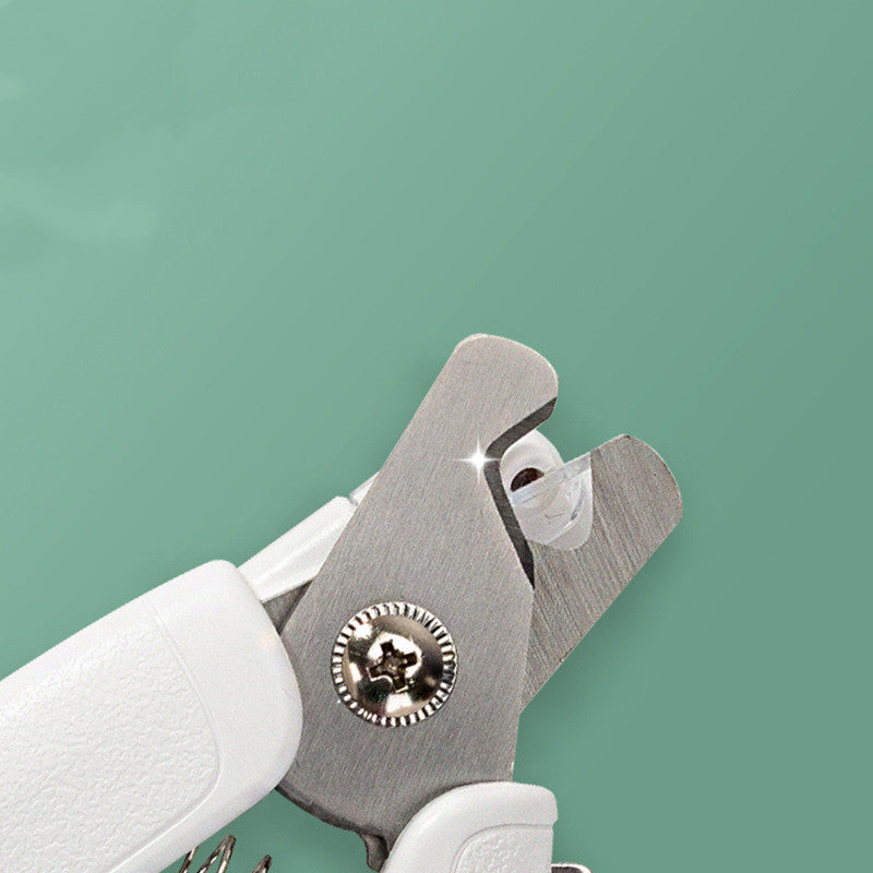 LED Pet Nail Clippers with Nail File