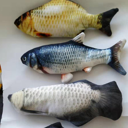 Wiggling Fish Cat Toy — No Catnip
