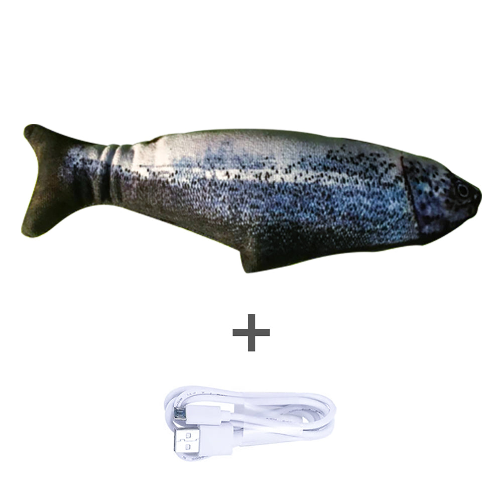 Wiggling Fish Cat Toy — No Catnip