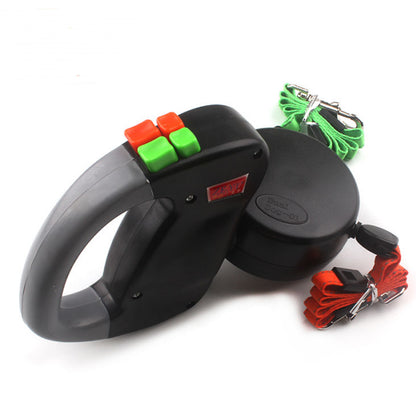 Dual Retractable Dog Walking Lead