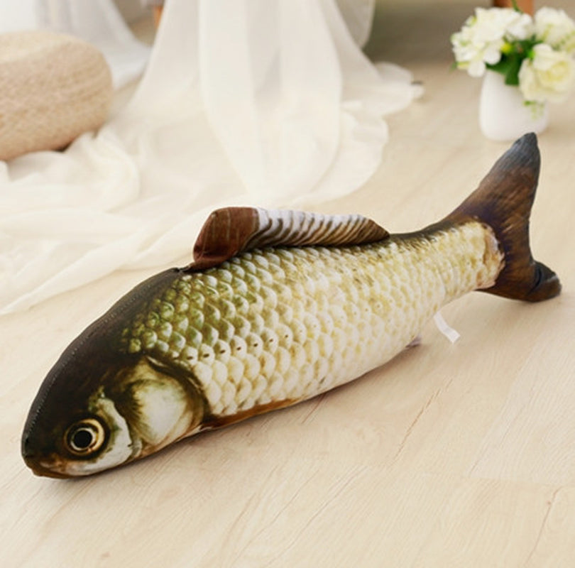 Wiggling Fish Cat Toy — No Catnip