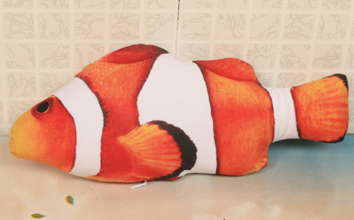 Wiggling Fish Cat Toy — No Catnip