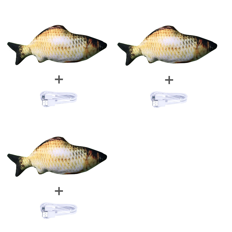Wiggling Fish Cat Toy — No Catnip