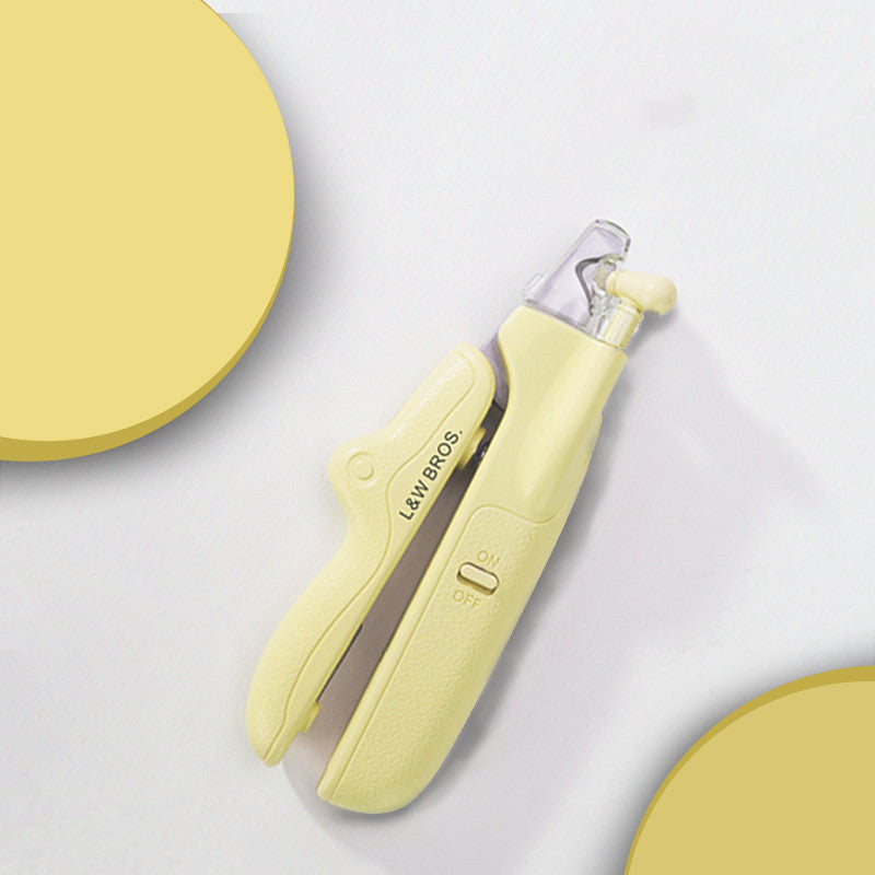LED Pet Nail Clippers with Nail File