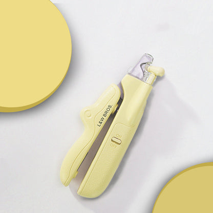 LED Pet Nail Clippers with Nail File