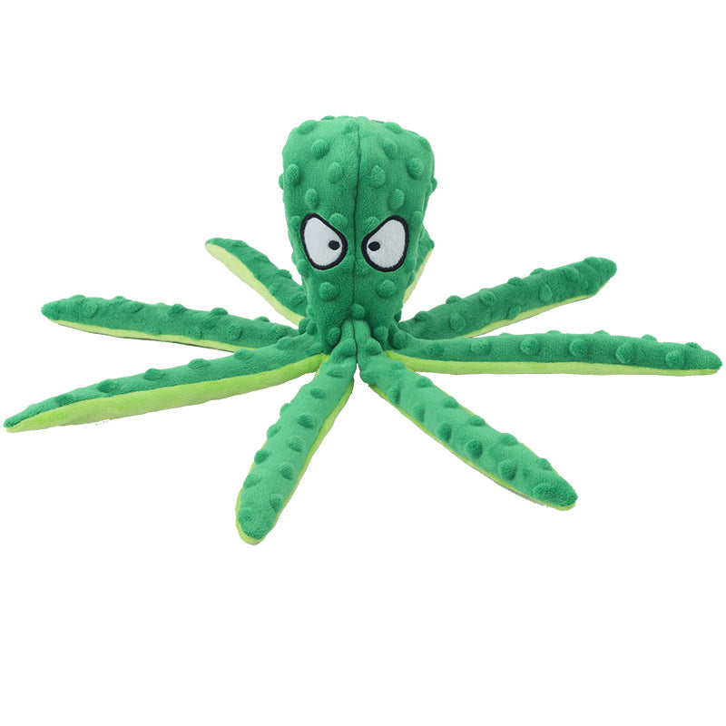 Crinkle Octopus Plush Pet Toy