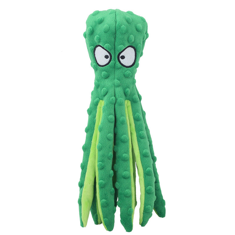 Crinkle Octopus Plush Pet Toy
