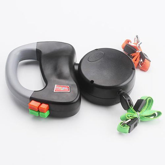 Dual Retractable Dog Walking Lead