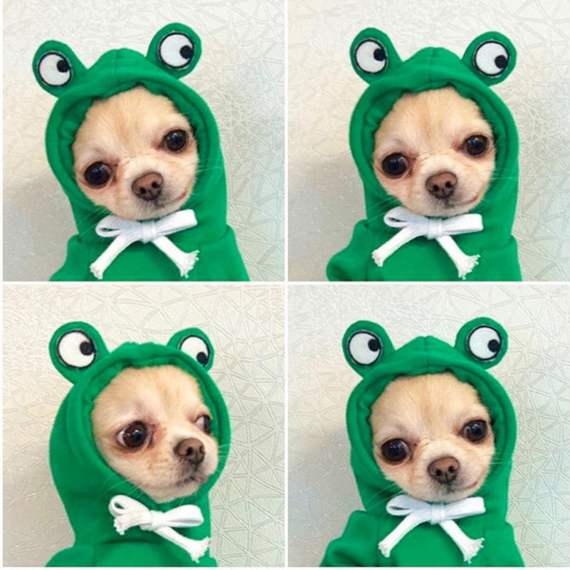 Fruit-Print Pet Hoodie
