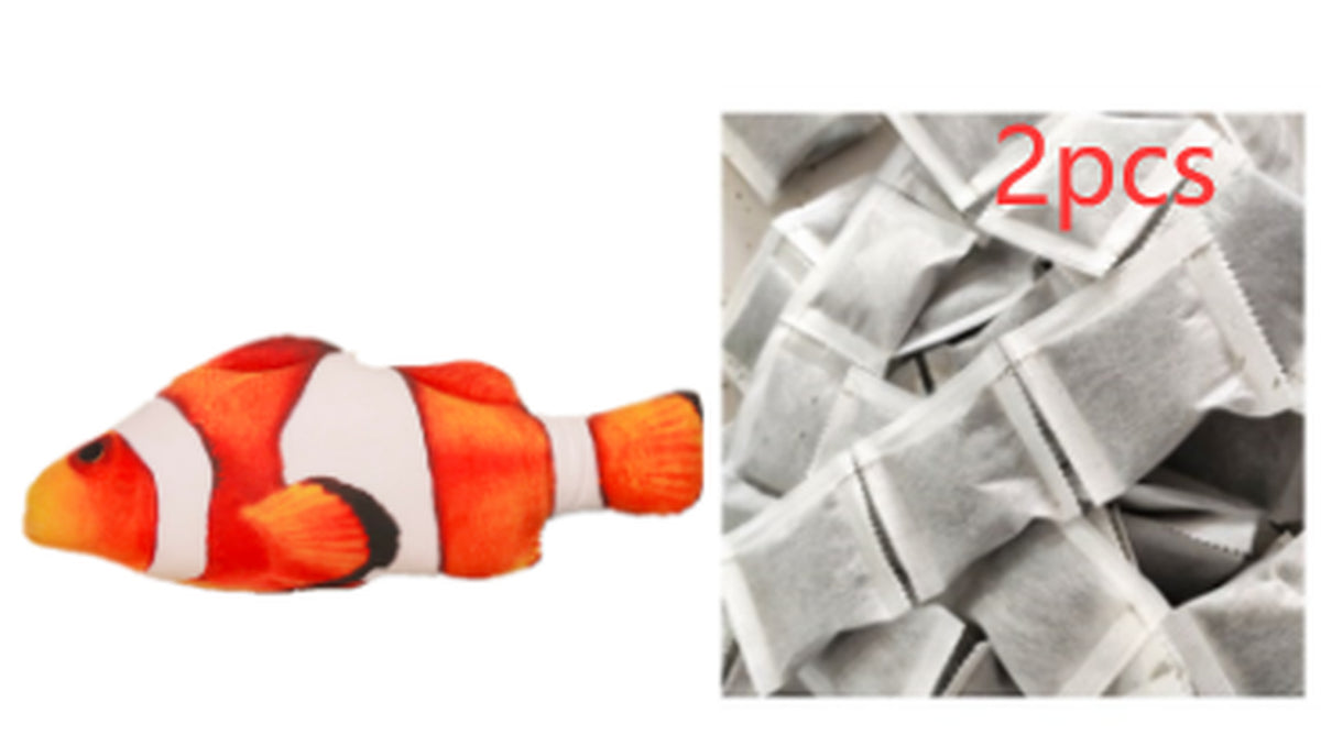 Wiggling Fish Cat Toy — No Catnip
