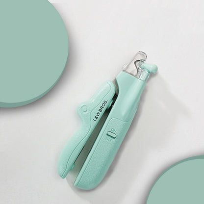 LED Pet Nail Clippers with Nail File