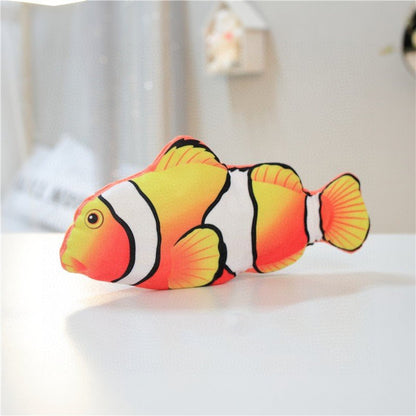 Wiggling Fish Cat Toy — No Catnip