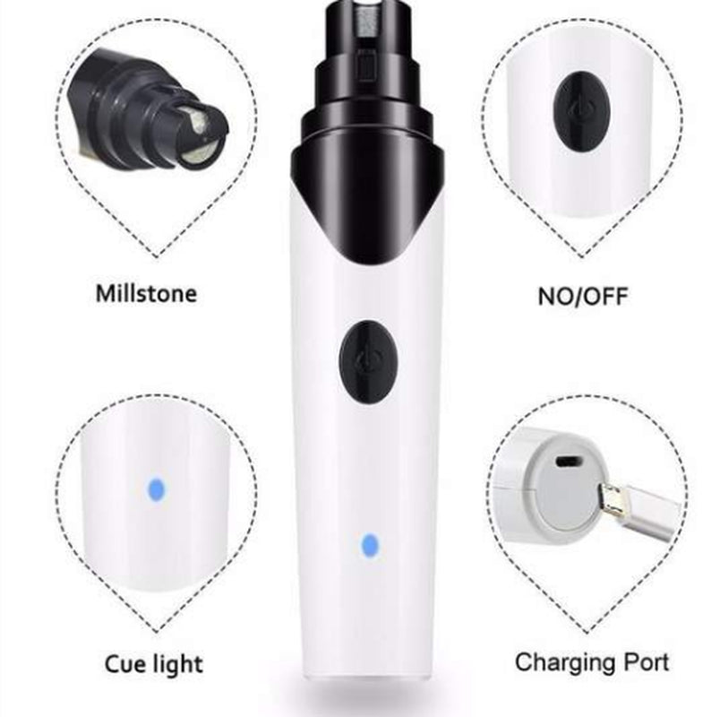USB Rechargeable Pet Nail Grinder
