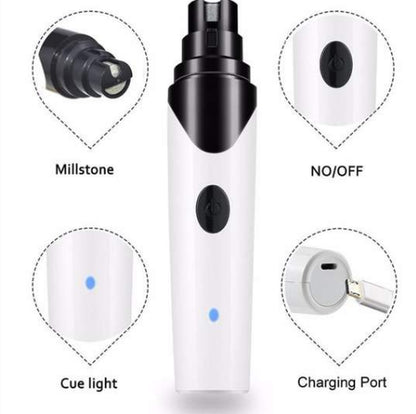 USB Rechargeable Pet Nail Grinder
