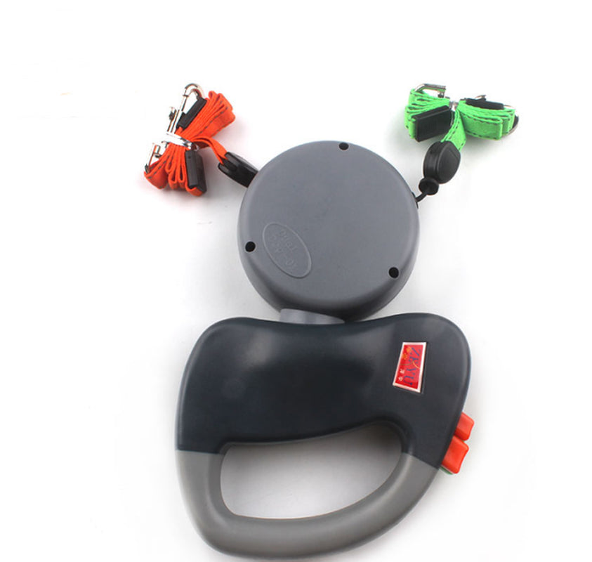 Dual Retractable Dog Walking Lead