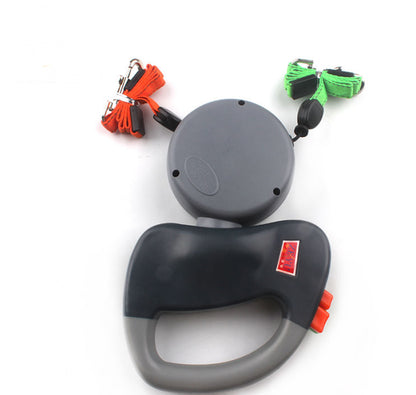 Dual Retractable Dog Walking Lead