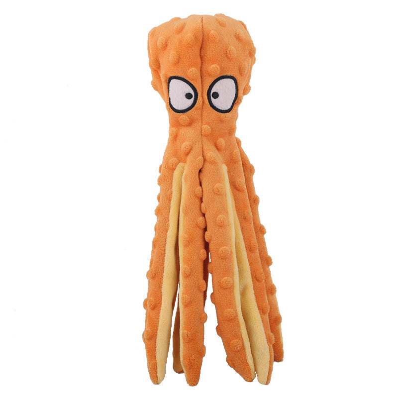 Crinkle Octopus Plush Pet Toy