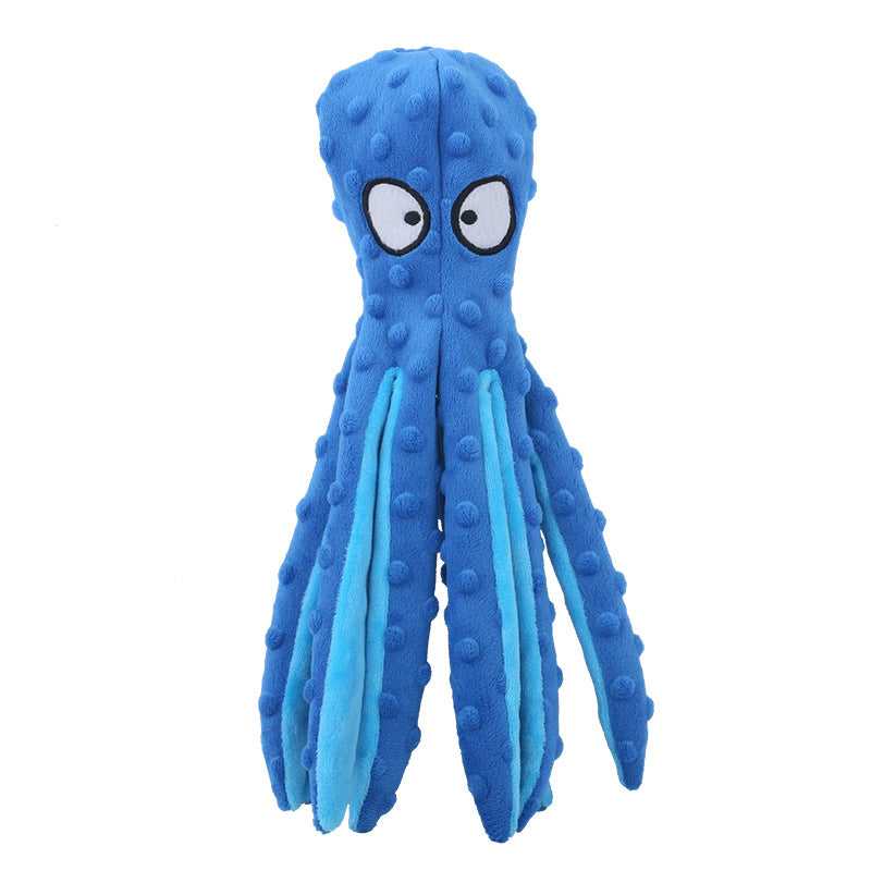 Crinkle Octopus Plush Pet Toy