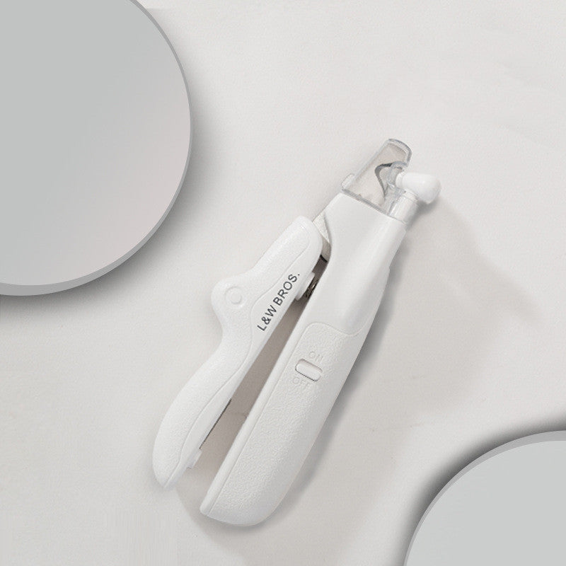 LED Pet Nail Clippers with Nail File