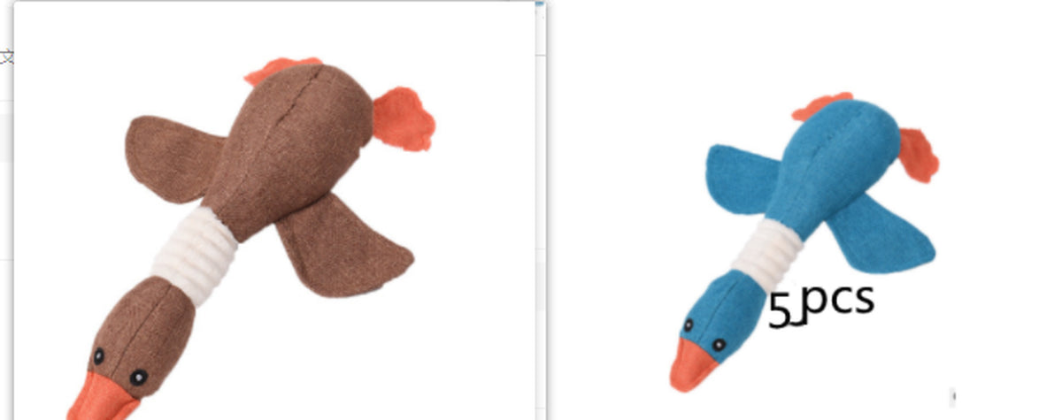 Plush Squeaky Dog Toy