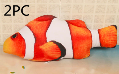 Wiggling Fish Cat Toy — No Catnip