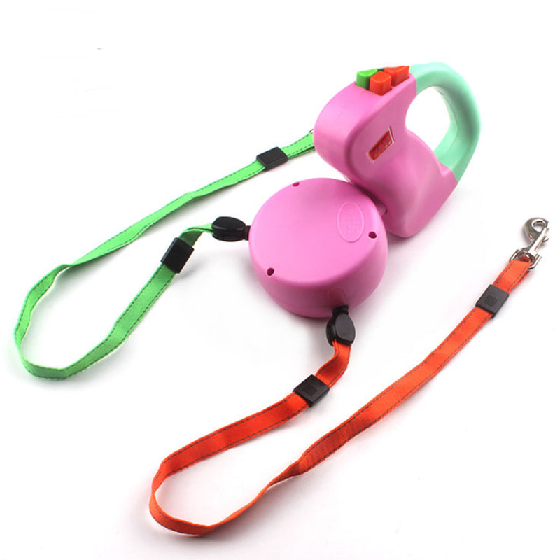 Dual Retractable Dog Walking Lead