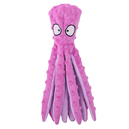 Crinkle Octopus Plush Pet Toy