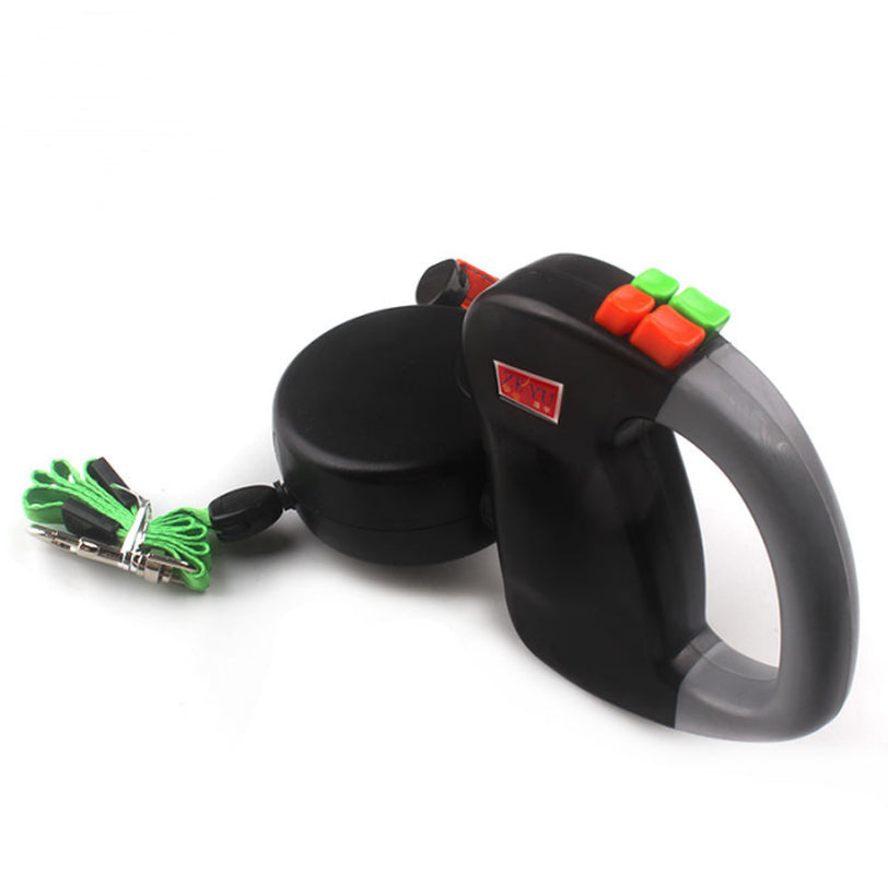 Dual Retractable Dog Walking Lead